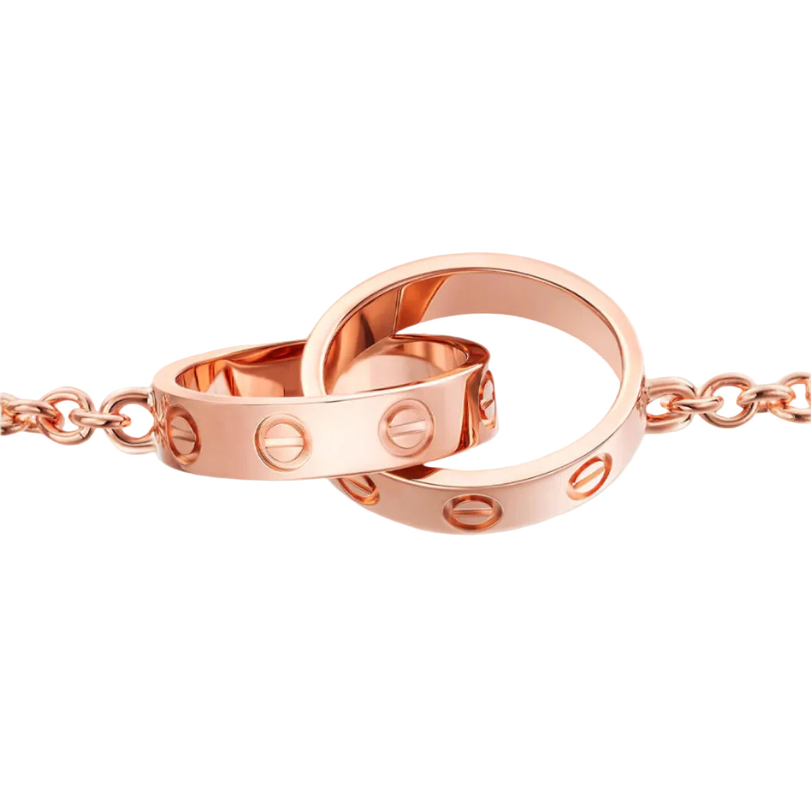 14k Rose Gold Love Bracelet
