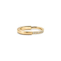 14ct Gold Lock Ring