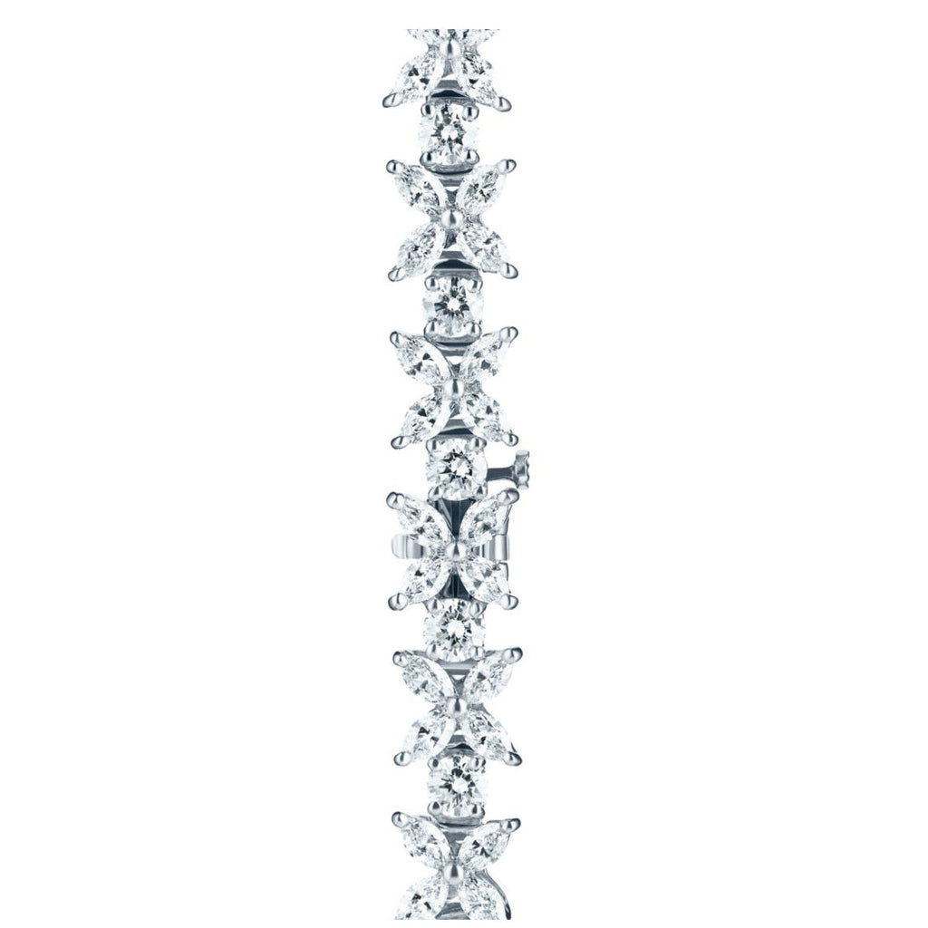 14k White Gold Tennis Bracelet