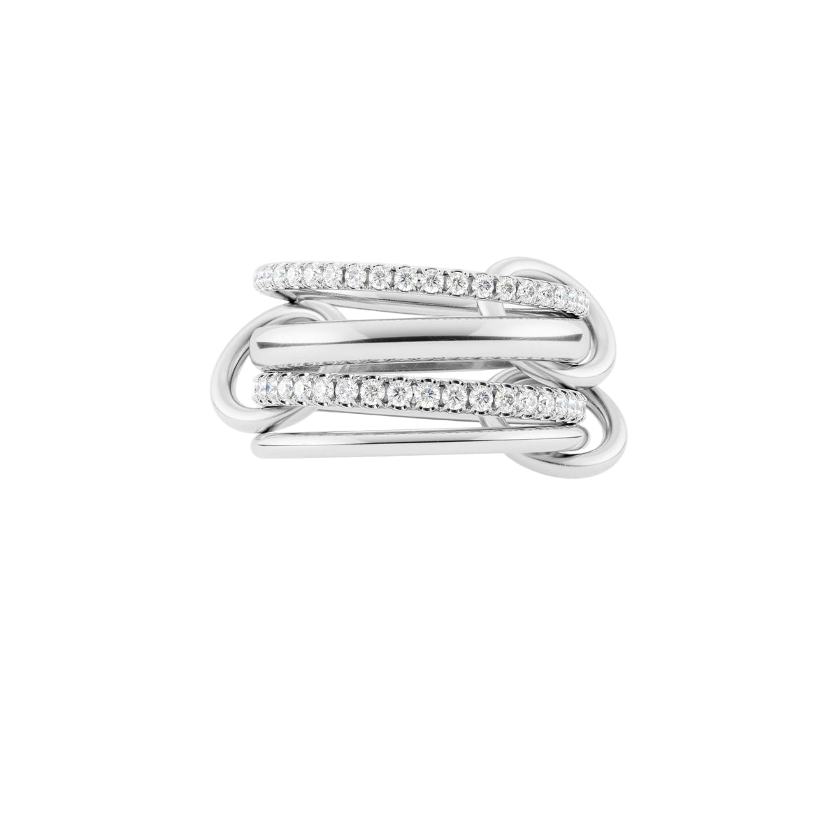14ct White Gold Spinelli Ring