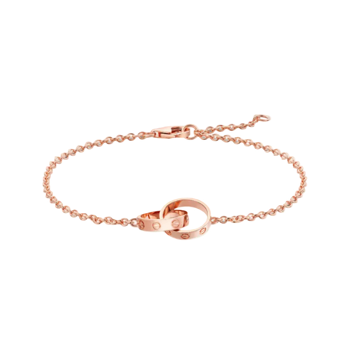 14k Rose Gold Love Bracelet