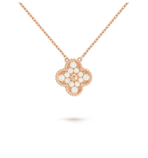 14ct Clover Charm Pendant