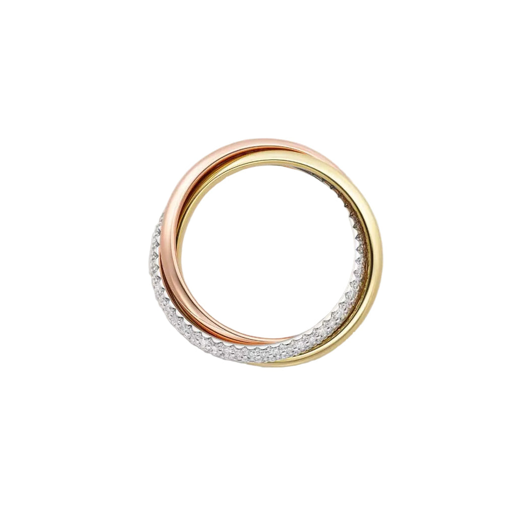 14ct Trintiny Double Ring