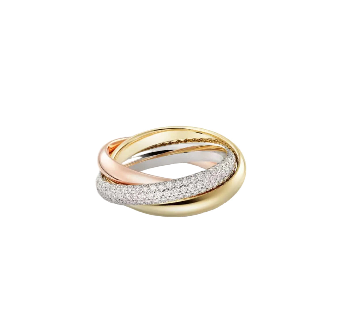 14ct Trintiny Double Ring