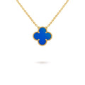 14ct Clover Charm Pendant/Agate