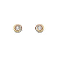 14ct Trinity Single Earrings