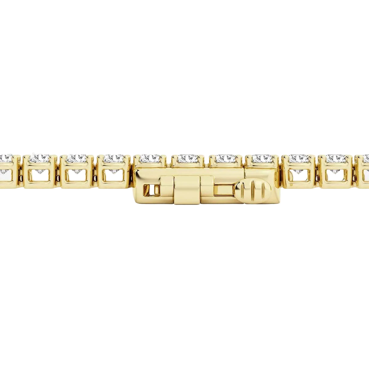 14ct Yellow Gold Tennis Bracelet/Small
