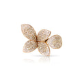 14ct Flower Leaf Ring