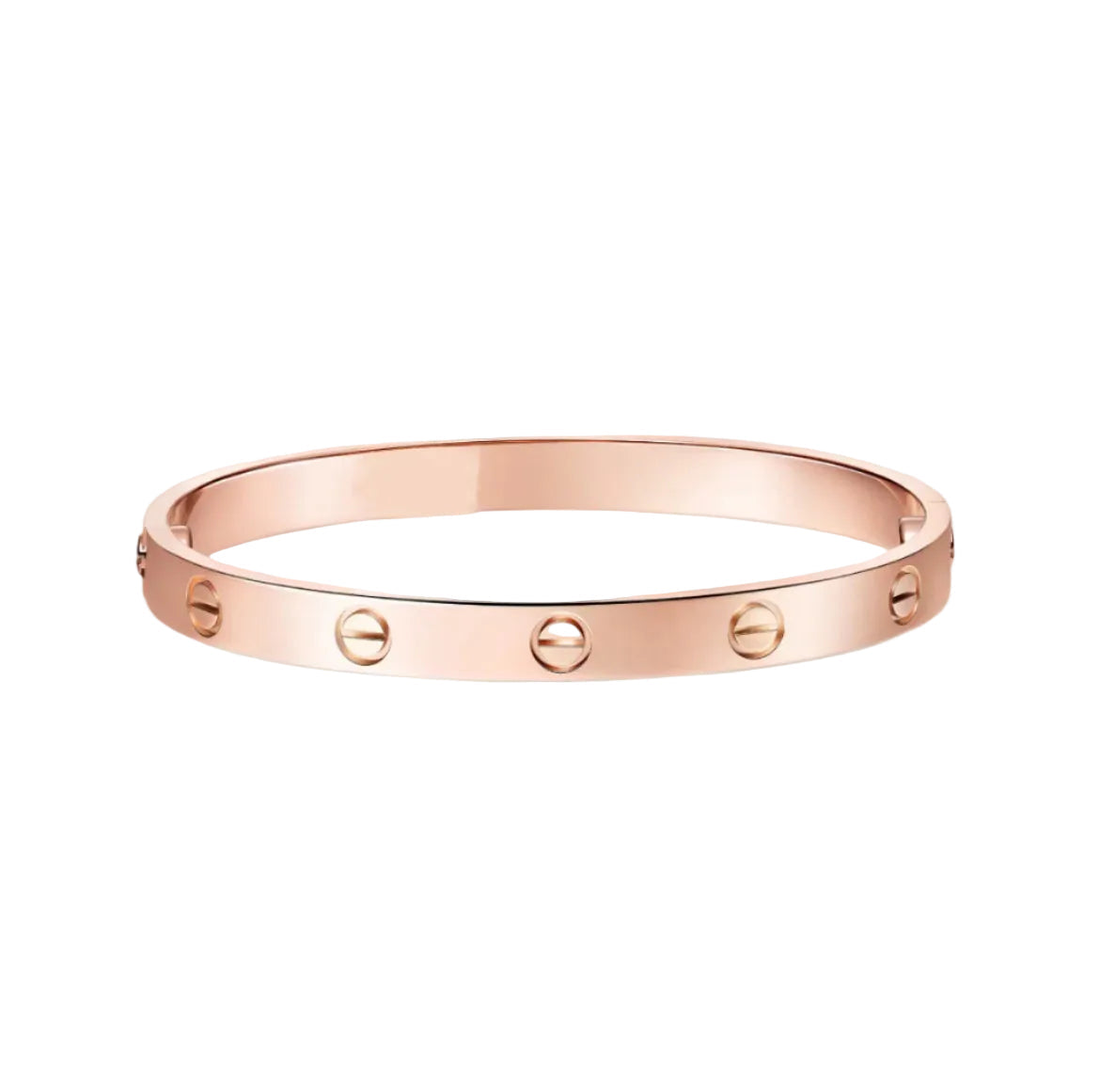 14k Rose Gold Love Bracelet