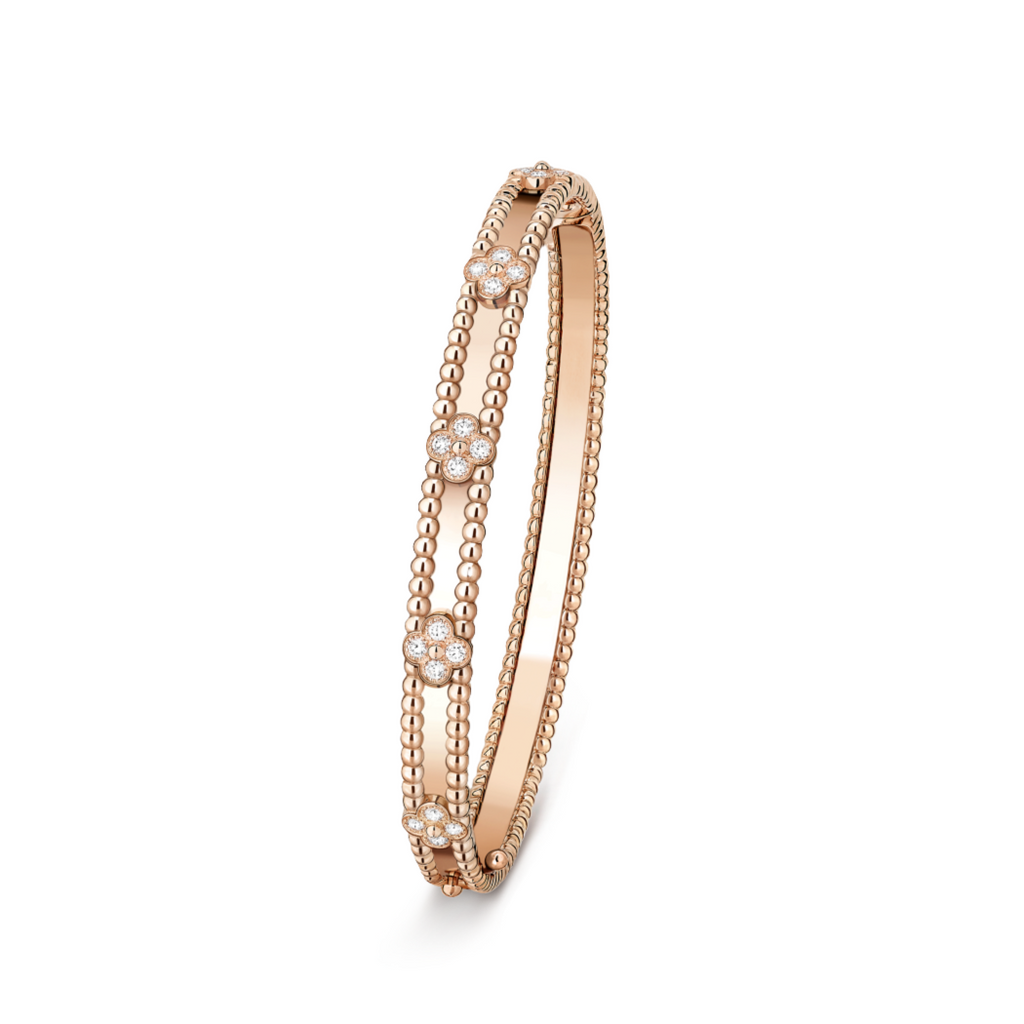 14ct Gold Perlée Bracelet
