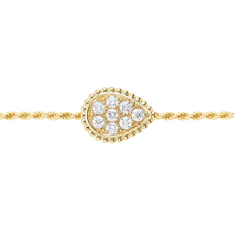 14ct Pearl Chain Bracelet