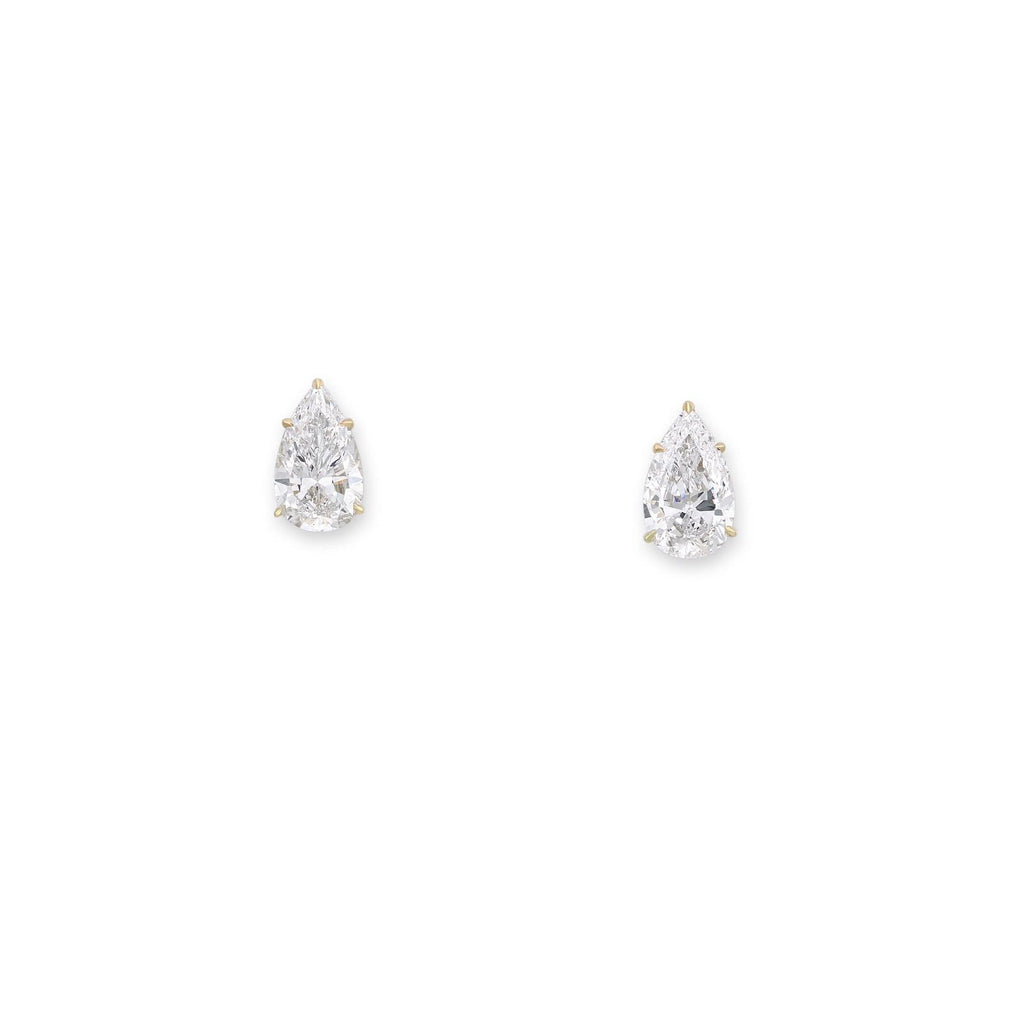 14ct Yellow Gold Pearl Stud Earring
