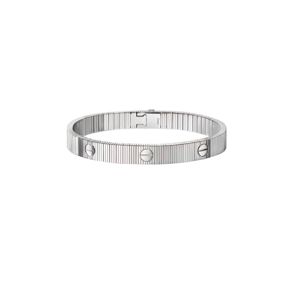 14k White Gold Unlimited Golden Love Bracelet