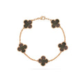 14ct Clover Charm Bracelet