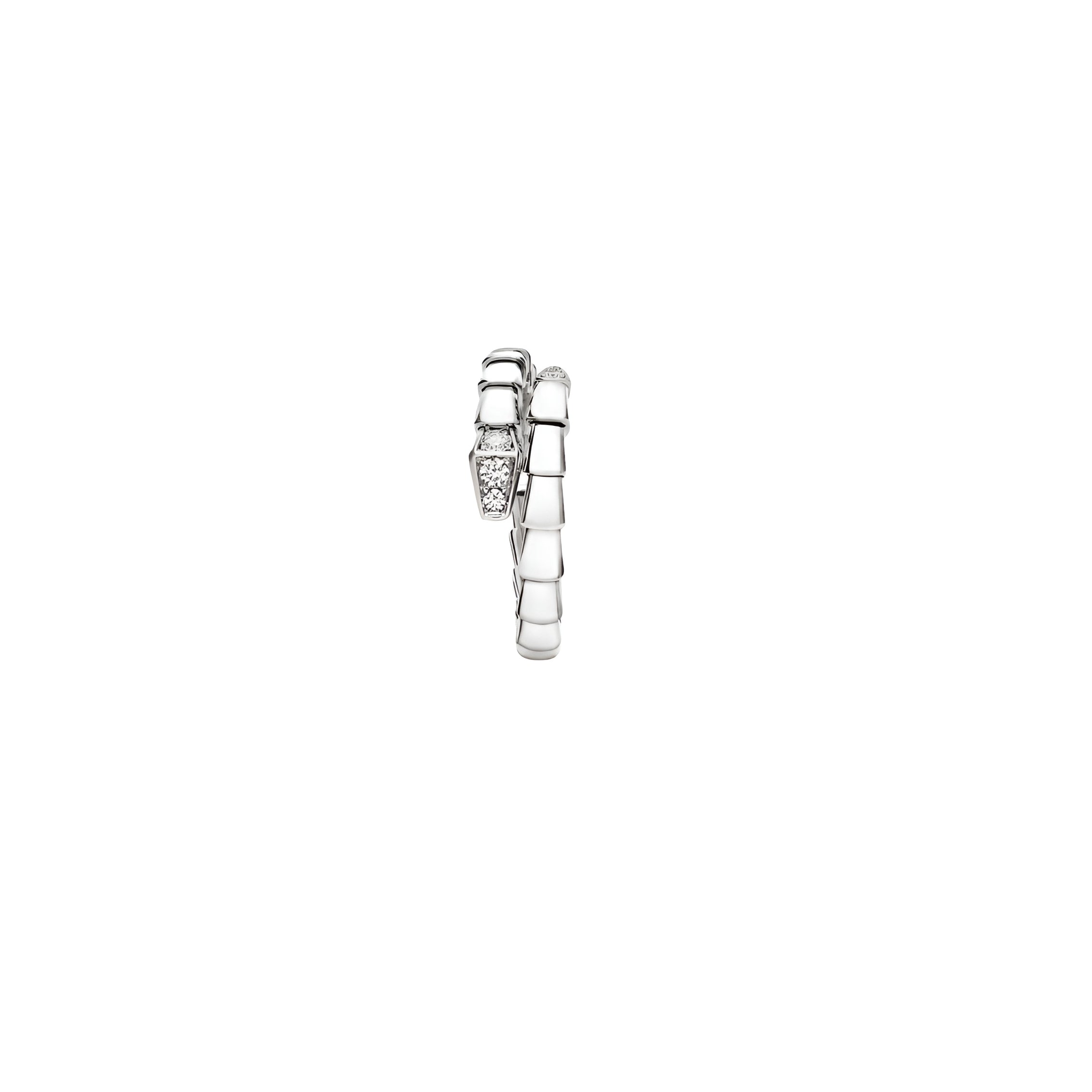 14ct White Gold Serpenti Ring
