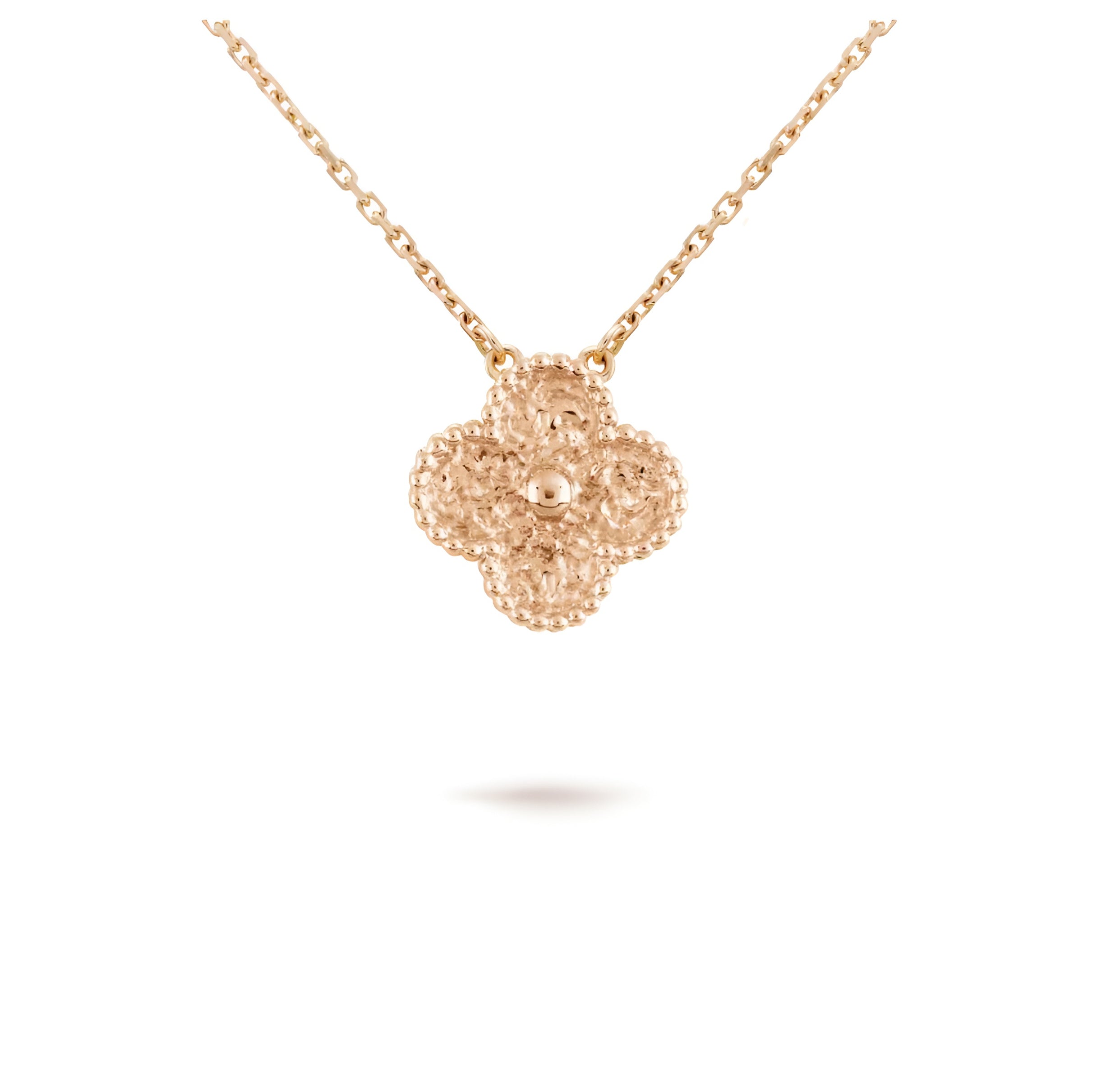 14ct Clover Charm Pendant